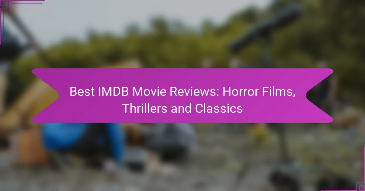 Best IMDB Movie Reviews: Horror Films, Thrillers and Classics